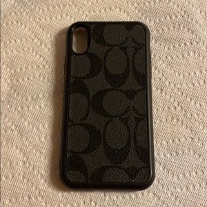 Authentic Coach IPhone XR phone case